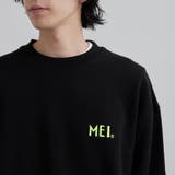 MEI(メイ)別注 裏毛ロゴクルーネックスウェット | coen【men】 | 詳細画像22