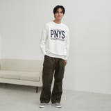 Penneys(ぺニーズ)別注クリアコットンロゴプリントスウェット | coen【men】 | 詳細画像12