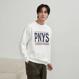 Penneys(ぺニーズ)別注クリアコットンロゴプリントスウェット | coen【men】 | 詳細画像15