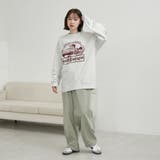 Penneys(ぺニーズ)別注クリアコットンロゴプリントスウェット | coen【men】 | 詳細画像4