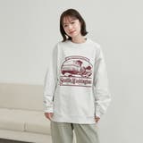 Penneys(ぺニーズ)別注クリアコットンロゴプリントスウェット | coen【men】 | 詳細画像5