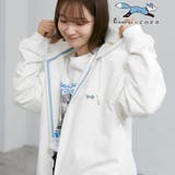 WHITE | Penneys（ぺニーズ）別注クリアコットンジップアップパーカー | coen【men】