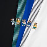 ワンポイントベア刺繍USAコットンロングスリーブＴ | coen【men】 | 詳細画像2 