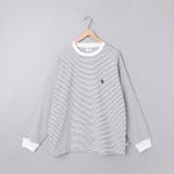 ワンポイントベア刺繍USAコットンロングスリーブＴ | coen【men】 | 詳細画像28 