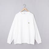 ワンポイントベア刺繍USAコットンロングスリーブＴ | coen【men】 | 詳細画像29 