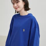 ワンポイントベア刺繍USAコットンロングスリーブＴ | coen【men】 | 詳細画像7 