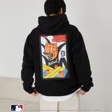 BLACK | MLB別注 花札バックプリントパーカー | coen【men】