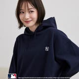 NAVY | MLB別注 花札バックプリントパーカー | coen【men】