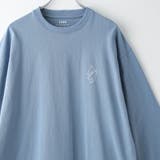 LT.BLUE | RYO KANEYASU × コーエン アニマルプリントロングスリーブTシャツ | coen【men】