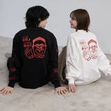 【味覇/ウェイパァー】プリントロングスリーブTシャツ | coen【men】 | 詳細画像3 