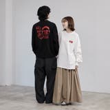 【味覇/ウェイパァー】プリントロングスリーブTシャツ | coen【men】 | 詳細画像4 