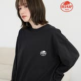BLACK | 【REDKAP/レッドキャップ】別注バックプリントロングスリーブTシャツ | coen【men】