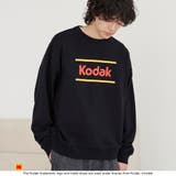 BLACK | 【Kodak/コダック】フロントロゴスウェット | coen【men】