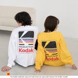 WHITE | 【Kodak/コダック】ロゴアイコンプリントロングTシャツ | coen【men】