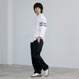 USAコットン七分袖フットボールTシャツ | coen【men】 | 詳細画像11
