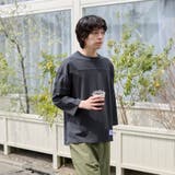 USAコットン七分袖フットボールTシャツ | coen【men】 | 詳細画像2