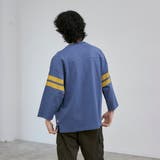 USAコットン七分袖フットボールTシャツ | coen【men】 | 詳細画像30