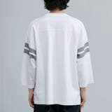 USAコットン七分袖フットボールTシャツ | coen【men】 | 詳細画像34
