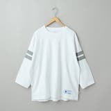 USAコットン七分袖フットボールTシャツ | coen【men】 | 詳細画像35