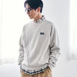OFF WHITE | DISCUS(ディスカス)別注裏ボアスウェットプルオーバー | coen【men】