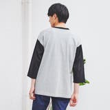 ベースボール配色7分袖Tシャツ | coen OUTLET | 詳細画像8