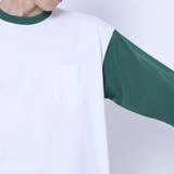 ベースボール配色7分袖Tシャツ | coen OUTLET | 詳細画像13