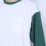 ベースボール配色7分袖Tシャツ | coen OUTLET | 詳細画像14