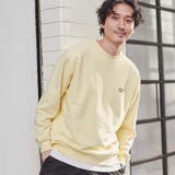 YELLOW | Chinook Sport別注ウラケプリントクルーネックスウェット | coen【men】