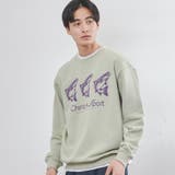 LIME | Chinook Sport別注ウラケプリントクルーネックスウェット | coen【men】