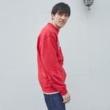 CVC裏毛ツイルワッペンカレッジスウェット | coen【men】 | 詳細画像11