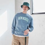 CVC裏毛ツイルワッペンカレッジスウェット | coen【men】 | 詳細画像13