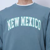 CVC裏毛ツイルワッペンカレッジスウェット | coen【men】 | 詳細画像19