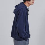 ビッグシルエットハーフジップパーカー | coen【men】 | 詳細画像16 