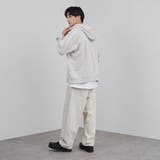 ビッグシルエットハーフジップパーカー | coen【men】 | 詳細画像9 