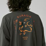 ビッグシルエットスーベニア刺繍天竺ロングスリーブTシャツ | coen【men】 | 詳細画像1