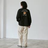 ビッグシルエットスーベニア刺繍天竺ロングスリーブTシャツ | coen【men】 | 詳細画像17