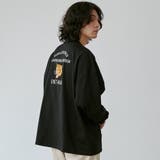 ビッグシルエットスーベニア刺繍天竺ロングスリーブTシャツ | coen【men】 | 詳細画像7
