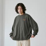 ビッグシルエットスーベニア刺繍裏毛スウェット | coen【men】 | 詳細画像11 