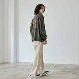 ビッグシルエットスーベニア刺繍裏毛スウェット | coen【men】 | 詳細画像20 