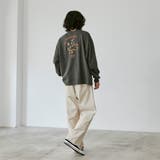 ビッグシルエットスーベニア刺繍裏毛スウェット | coen【men】 | 詳細画像21 