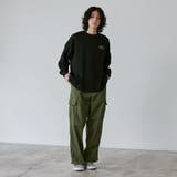 ビッグシルエットスーベニア刺繍裏毛スウェット | coen【men】 | 詳細画像8 