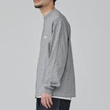 PENNEYS(ぺニーズ)別注モックネックミジンボーダーロングスリーブTシャツ | coen【men】 | 詳細画像17