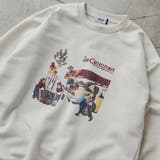 COLEMAN（コールマン）別注プリント裏毛クルーネックスウェット23AW | coen【men】 | 詳細画像1 