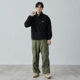 PENNEYS別注ルーズシルエットハーフスナップボタンフリースプルオーバー | coen【men】 | 詳細画像6