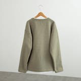 コットンタッチワッフルフェイクレイヤードプルオーバー | coen【men】 | 詳細画像23 