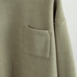 コットンタッチワッフルフェイクレイヤードプルオーバー | coen【men】 | 詳細画像24 