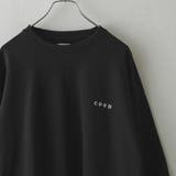 BLACK | 【WEB限定】コーエンロゴ裏毛スウェット | coen【men】