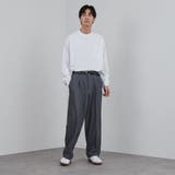 プレーティング天竺ルーズロングスリーブTシャツ | coen【men】 | 詳細画像15