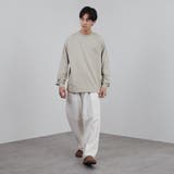 プレーティング天竺ルーズロングスリーブTシャツ | coen【men】 | 詳細画像17