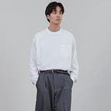 プレーティング天竺ルーズロングスリーブTシャツ | coen【men】 | 詳細画像2